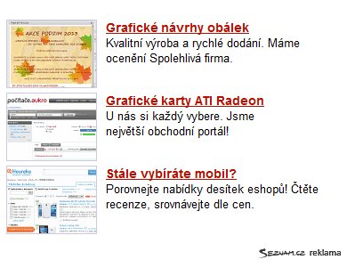 Sklik retargeting